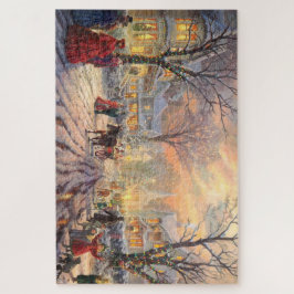 Een Victoriaans kerstfeest Legpuzzel