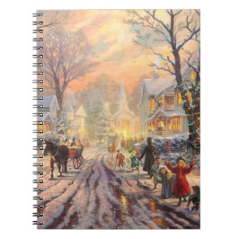 Een Victoriaans kerstfeest Notitieboek