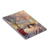 Een Victoriaans kerstfeest Notitieboek (Rechterzijde)