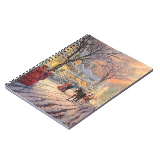 Een Victoriaans kerstfeest Notitieboek (Linkerzijde)