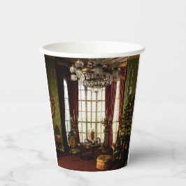 Een Victoriaans kerstfeest - Papieren kopjes Papieren Bekers