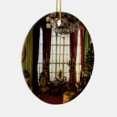 Een Victoriaans kerstfeest -  versiering Keramisch Ornament (Rechts)