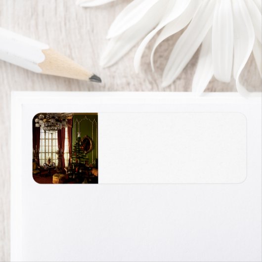 Een Victoriaans Kerstmis - het etiket van het teru (Insitu)