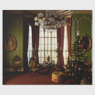 Een victoriaans Kerstmis - Inpakpapier