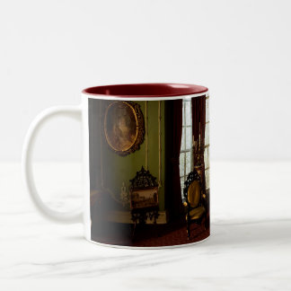 Een Victoriaans Kerstmis - Koffie-Mok Tweekleurige Koffiemok