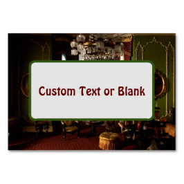 Een Victoriaans Kerstmis -  tafellezers Kaart