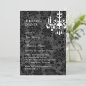 Een Victoriaans repetitie in Damask Kaart (Staand voorkant)