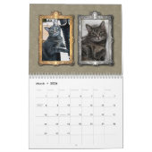 Een Victoriaans salonkalender met Nora Kalender (Mar 2026)