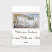 Een Victoriaans Wenskaart Kaart (Achterkant)