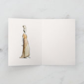 Een Victoriaans Wenskaart Kaart (Binnen)