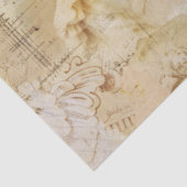 Een Victoriaanse Moederdag Ontwerp #5 Tissuepapier (Detail)