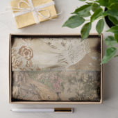 Een Victoriaanse Moederdag Ontwerp #6 Tissuepapier (Geschenk)