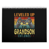 Een videogamer van maximaal Grandson 2021 Kalender (Hoes)