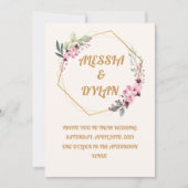 Een viering van liefde kaart (Voorkant)