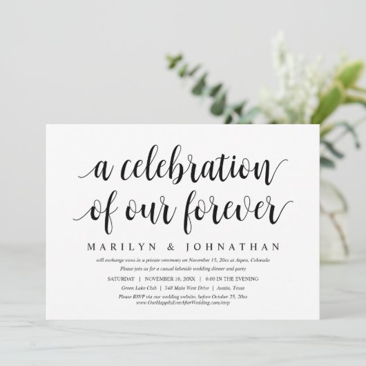 Een viering van onze eeuwenoude, weduwende opkomst kaart (Staand voorkant)