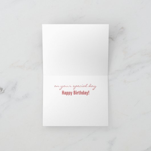 Een viering van U de Kaart van de Verjaardag (Binnen)