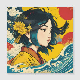 Een Vietnamees meisje in volle bloei