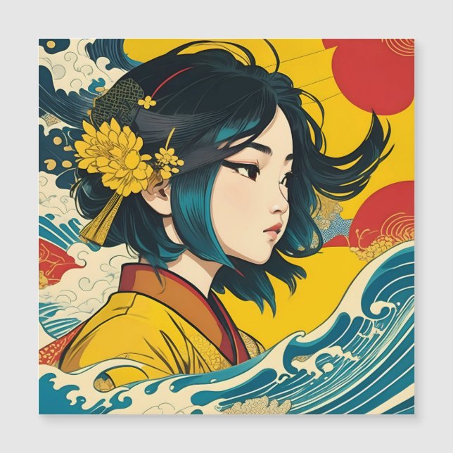 Een Vietnamees meisje in volle bloei (Voorkant)