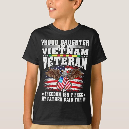 Een Vietnamese Veteranenvrijheid is geen ouderwets T-shirt (Voorkant)
