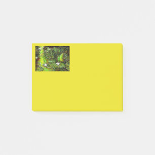 Een vijver met onzuivere gedachten post-it® notes