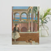 Een villa aan de Riviera | Sir John Lavery (Staand voorkant)