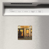 "Een Villa Grande, Gervasi's Ohio" schilderij Magneet (Insitu (Vaatwasser))