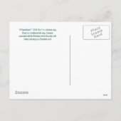 Een vintage kerst Kaart - O' Tannenbaum (Achterkant)