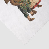 Een Vintage Kerst Serie Design 7 Tissuepapier (Detail)