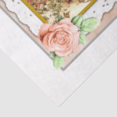 Een Vintage kerstserie design 11 Tissuepapier (Detail)