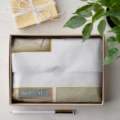 Een Vintage kerstserie design 13 Tissuepapier (Geschenk)