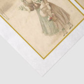 Een Vintage kerstserie Design 8 Tissuepapier (Detail)