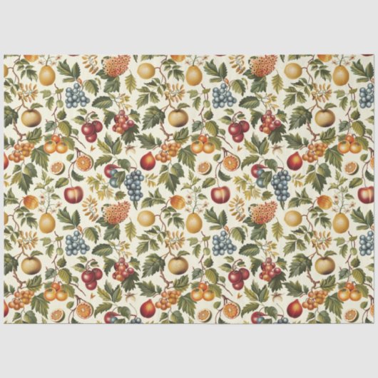 Een Vintage Lente Serie Ontwerp #4 Tissuepapier (Voorkant)