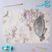 Een Vintage Turtle Design Serie #7 Tissuepapier (Craft)