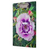 Een violet roos klembord (Links)