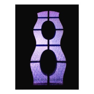 Een Violet Vision Foto Afdruk