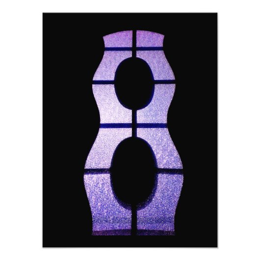 Een Violet Vision Foto Afdruk (Voorkant)