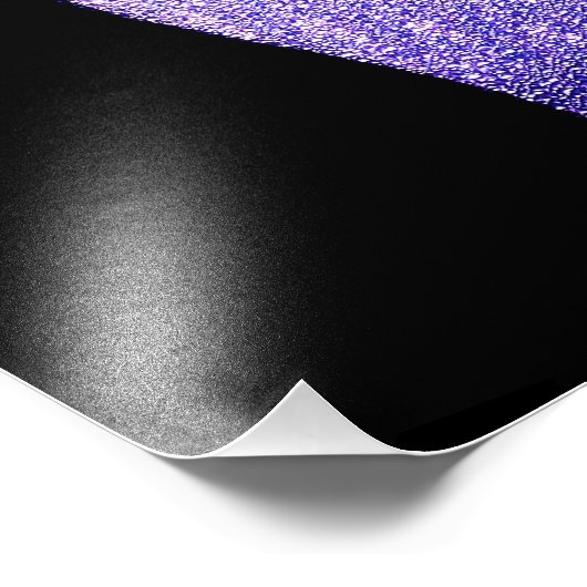 Een Violet Vision Foto Afdruk (Hoek)