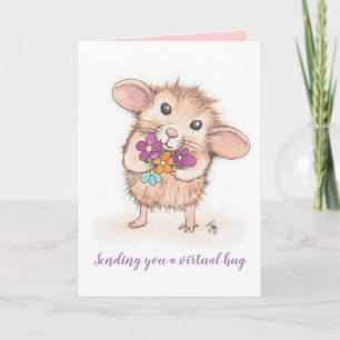 Een Virtual Hug Mouse-Wenskaart verzenden Kaart