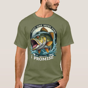Eén Vis Meer, Dat Beloof Ik, Grappige Visvangst T-shirt