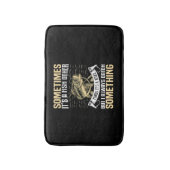 Een vis of een boezem Vist forel Vist Badmat (Voorkant Verticaal)