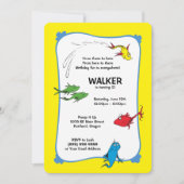 Eén vis twee vis - eerste verjaardag kaart (Voorkant)