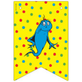 Eén vis twee vis - eerste verjaardag vlaggetjes (Eerste vlag)