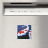 Eén vis, twee vismagneet magneet (Insitu (Vaatwasser))