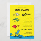 Een Vis Twee Vissen - Baby shower Kaart (Voorkant)