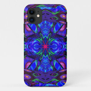 Eén vis, twee vissen, blauw vis Case-Mate iPhone case