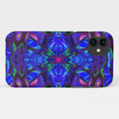Eén vis, twee vissen, blauw vis Case-Mate iPhone case (Achterkant (horizontaal))