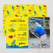 Een vis twee vissen - Kinder foto Verjaardag Kaart (Voorkant / Achterkant)