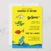 Een vis twee vissen - Kinderen Verjaardag Kaart (Voorkant)