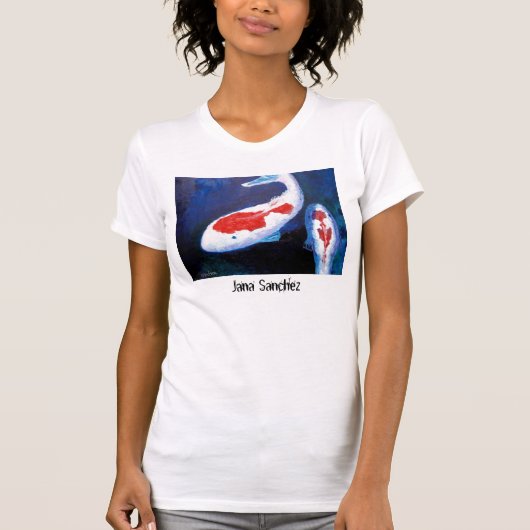 Eén vis, twee visT-shirt T-shirt (Voorkant)