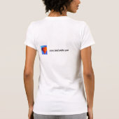 Eén vis, twee visT-shirt T-shirt (Achterkant)